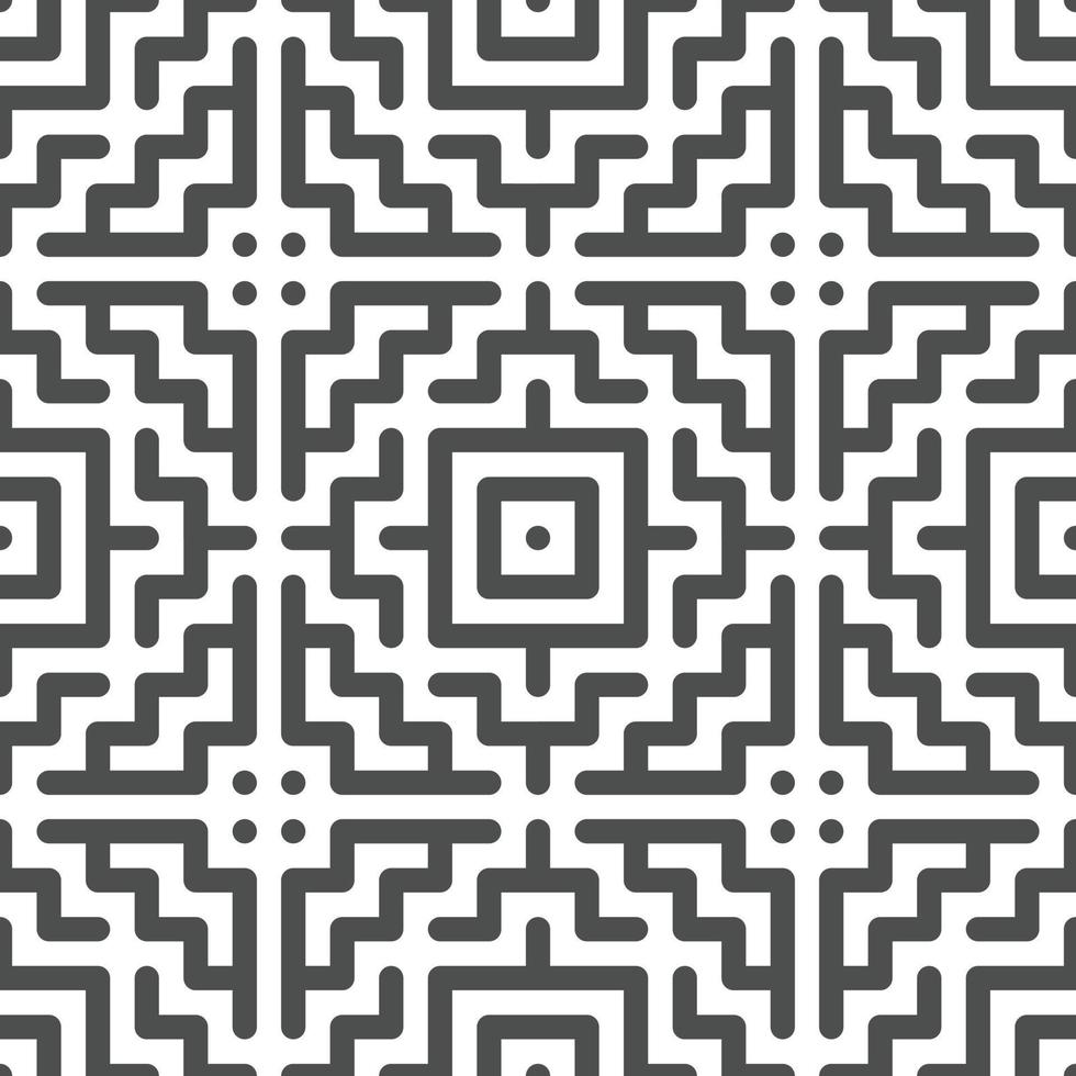 Abstract seamless geometric shape lines pattern vector