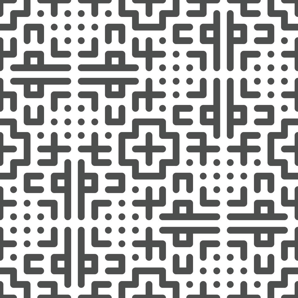 Abstract seamless geometric shape lines pattern vector