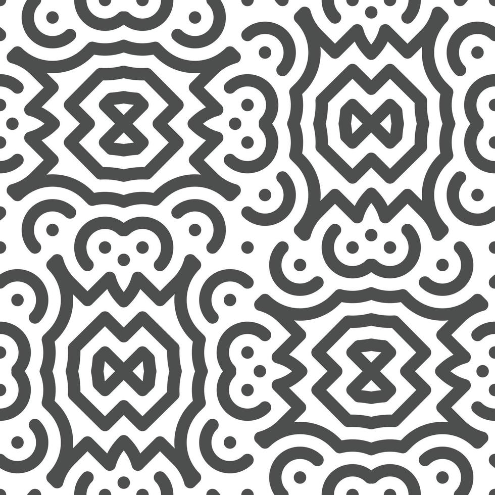 Abstract seamless geometric shape lines pattern vector