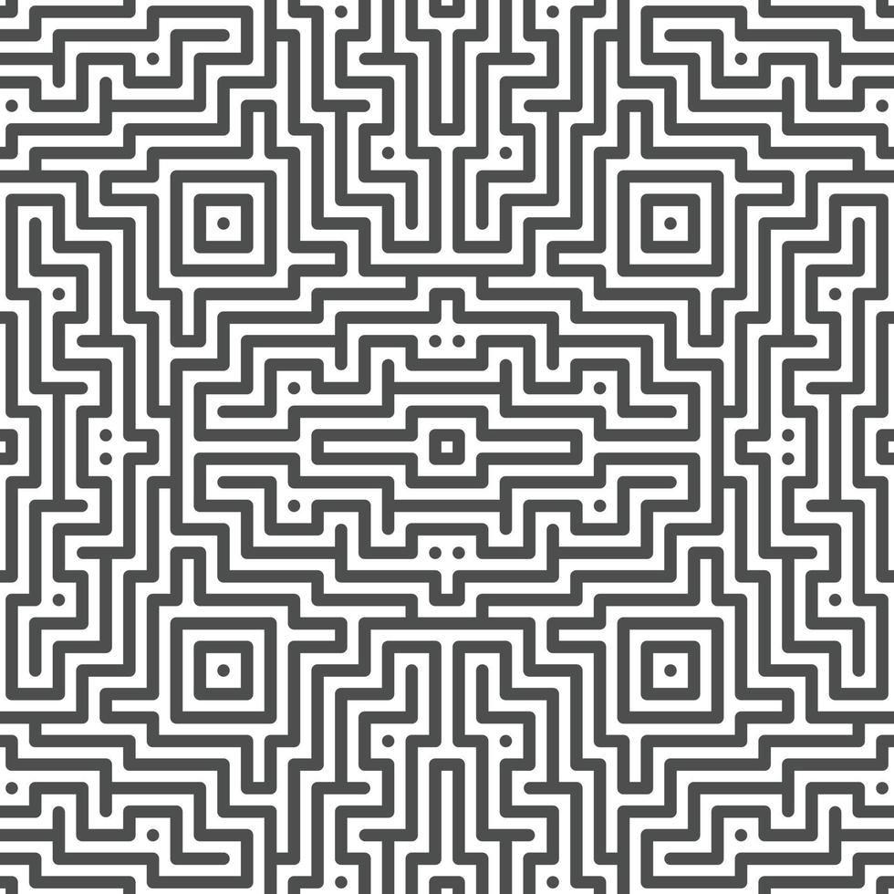 Abstract seamless geometric shape lines pattern vector