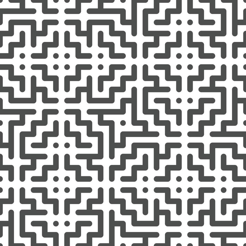 Abstract seamless geometric shape lines pattern vector