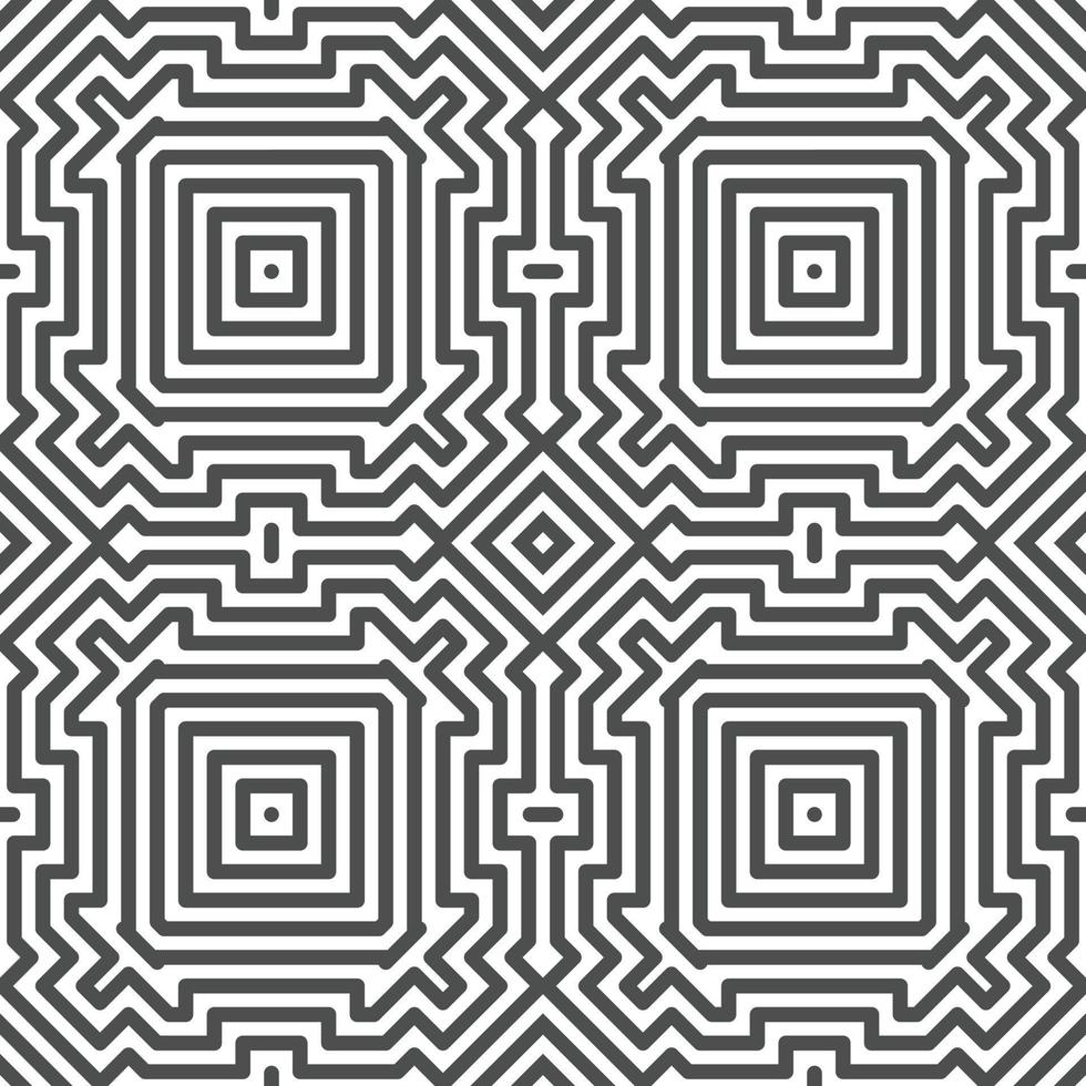 Abstract seamless geometric shape lines pattern vector