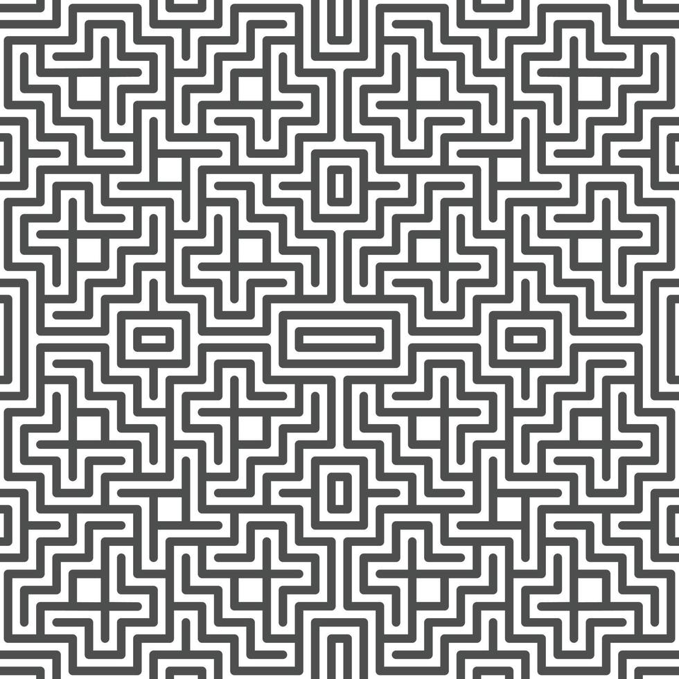 Abstract seamless geometric shape lines pattern vector