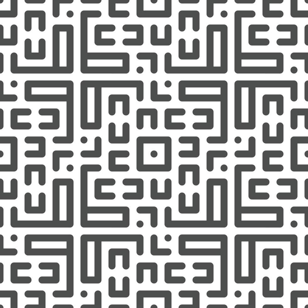 Abstract seamless geometric shape lines pattern vector