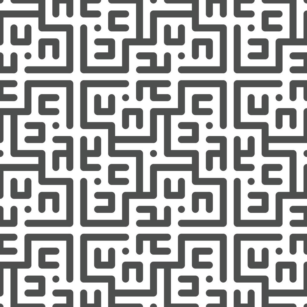 Abstract seamless geometric shape lines pattern vector