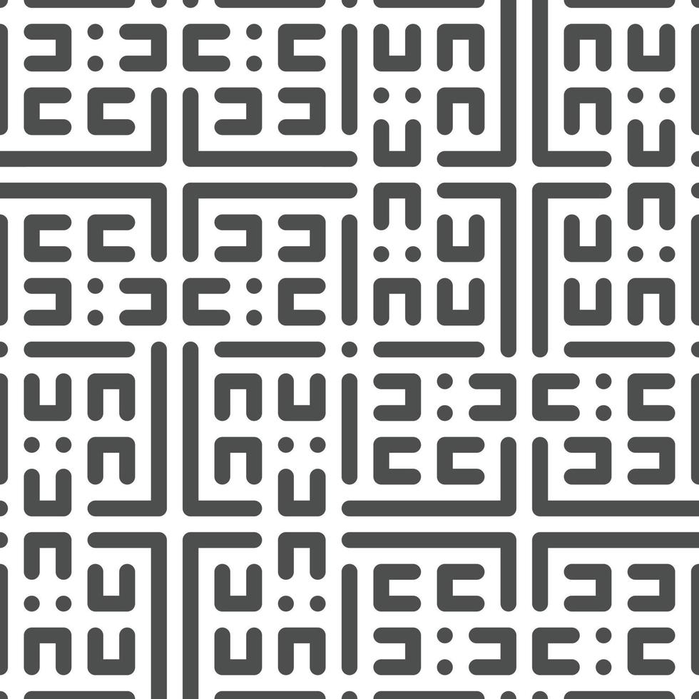 Abstract seamless geometric shape lines pattern vector