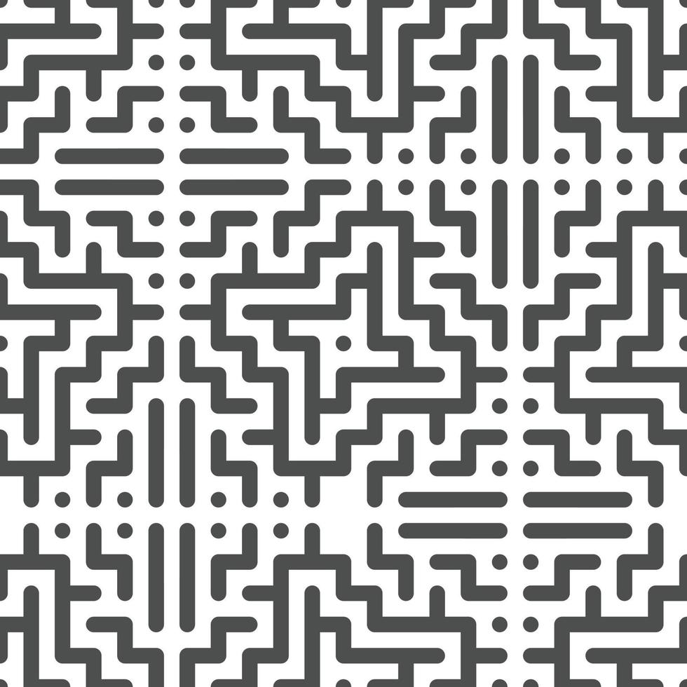 Abstract seamless geometric shape lines pattern vector