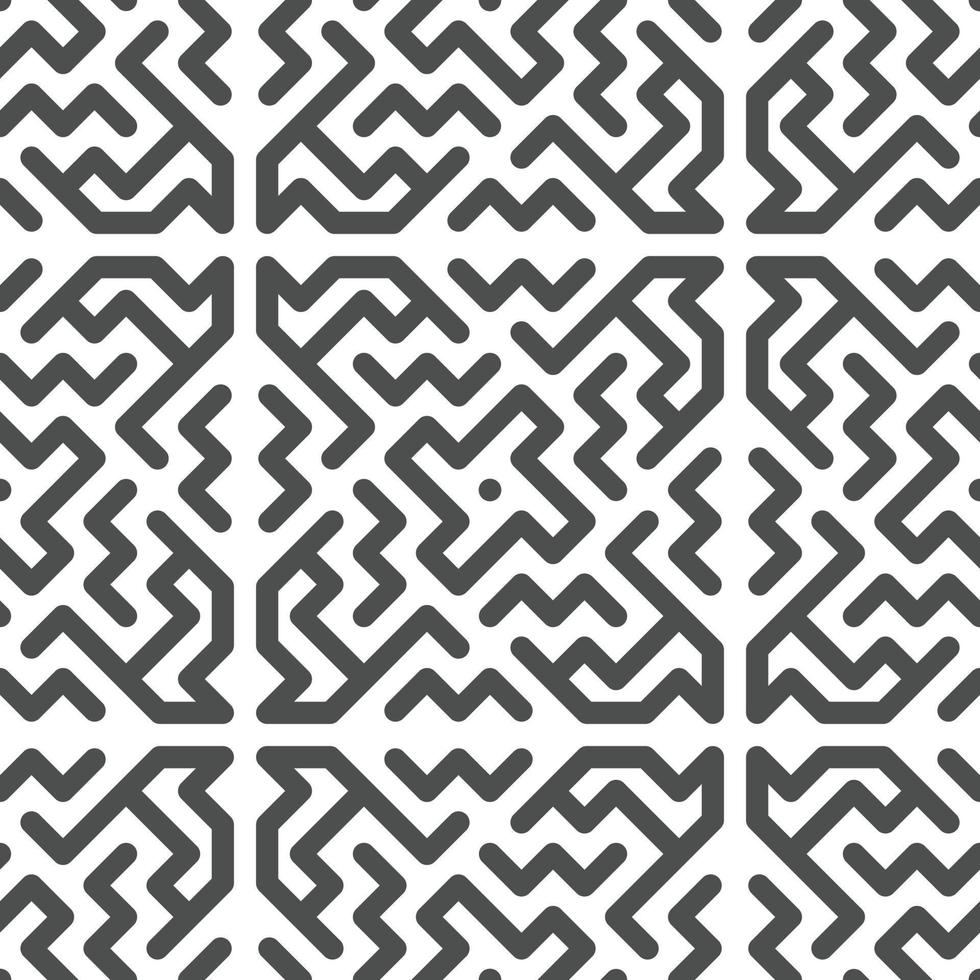 Abstract seamless geometric shape lines pattern vector