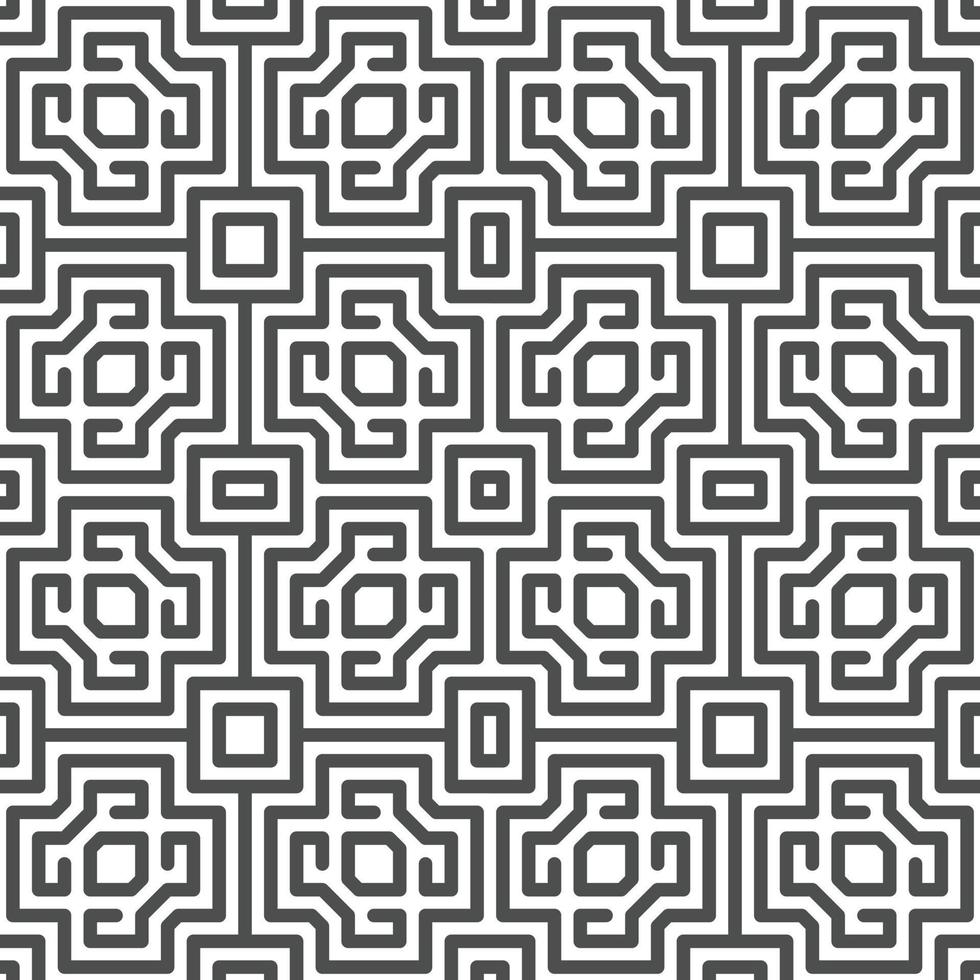 Abstract seamless geometric shape lines pattern vector