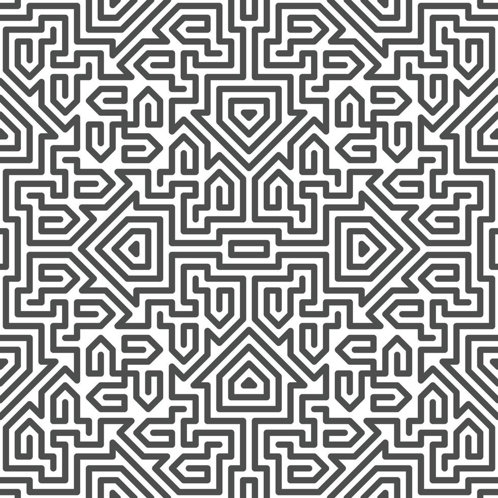 Abstract seamless geometric shape lines pattern 778 vector