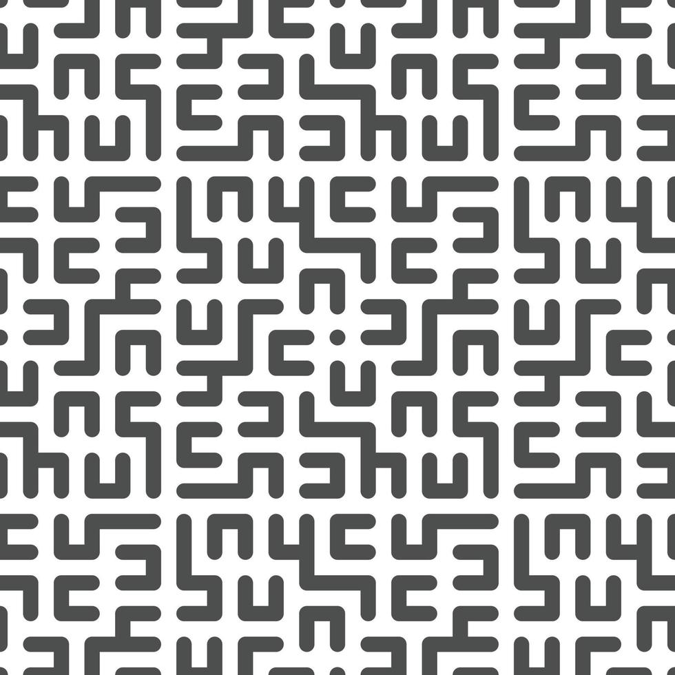 Abstract seamless geometric shape lines pattern vector