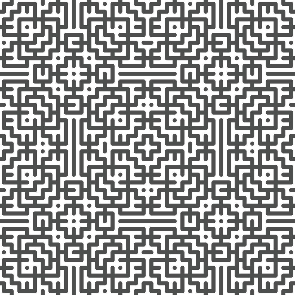 Abstract seamless geometric shape lines pattern vector