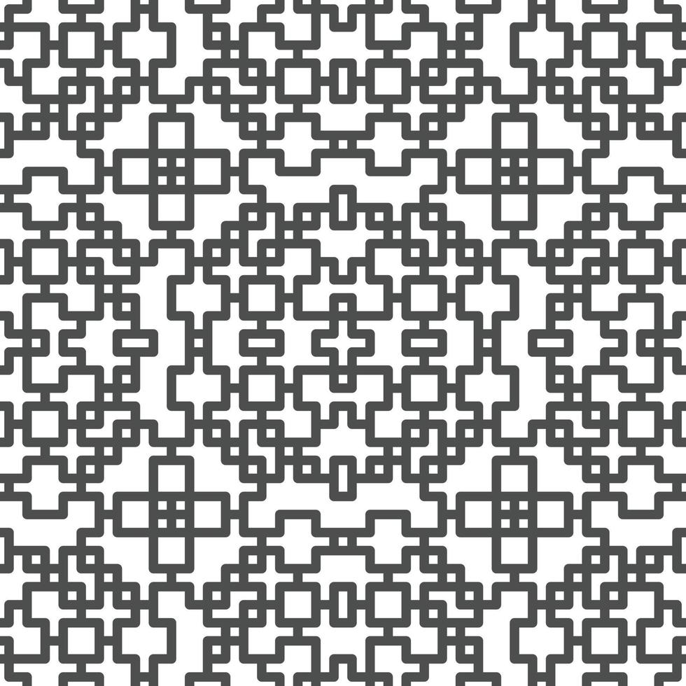 Abstract seamless geometric shape lines pattern vector