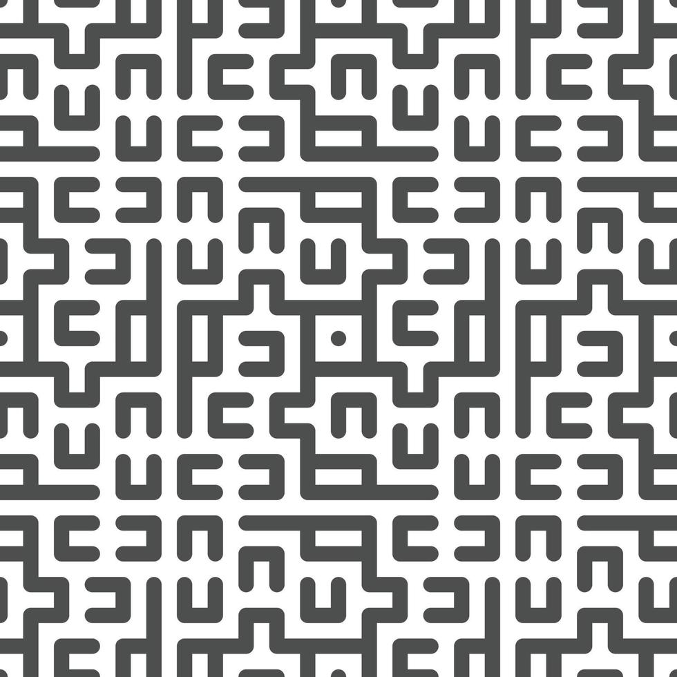 Abstract seamless geometric shape lines pattern vector