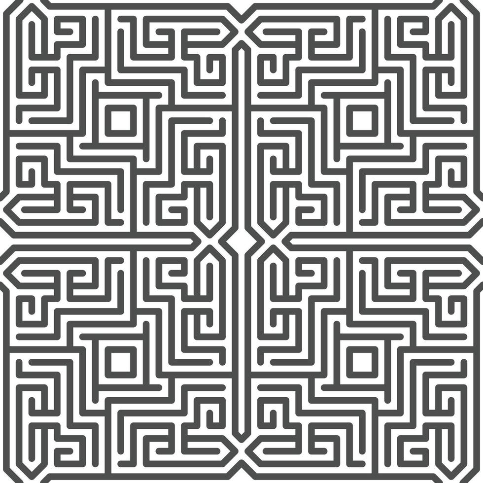 Abstract seamless geometric shape lines pattern 778 vector