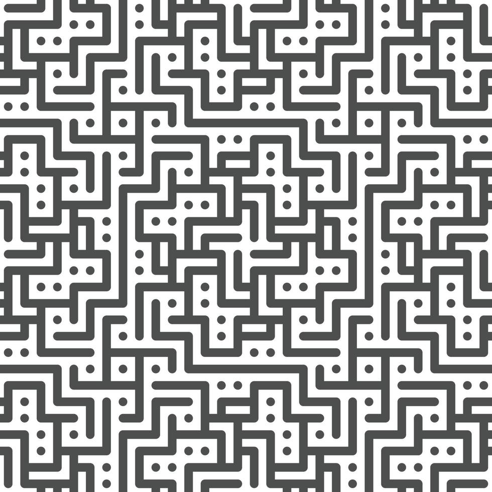 Abstract seamless geometric shape lines pattern vector