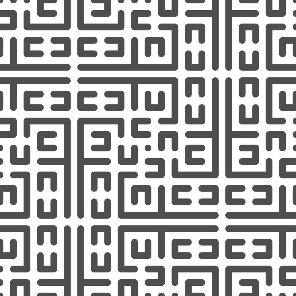 Abstract seamless geometric shape lines pattern vector