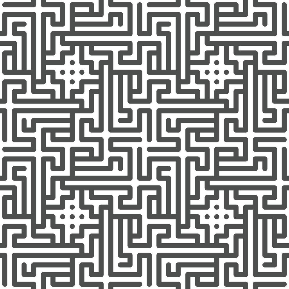 Abstract seamless geometric shape lines pattern vector
