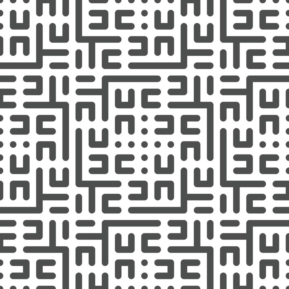 Abstract seamless geometric shape lines pattern vector