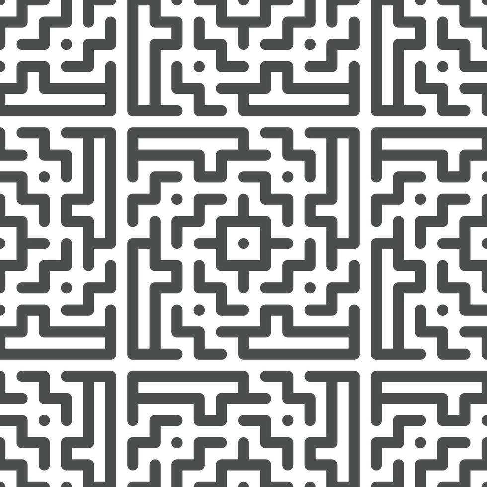Abstract seamless geometric shape lines pattern vector