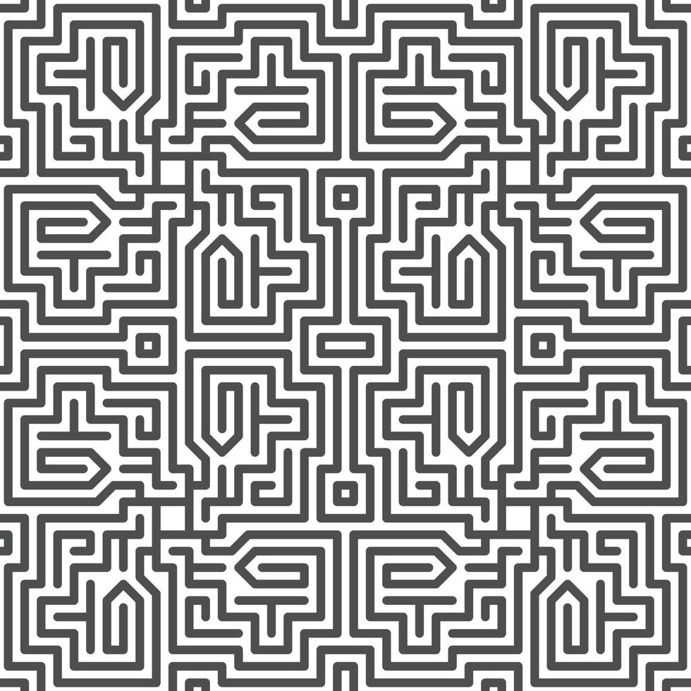 Abstract seamless geometric shape lines pattern 778 vector