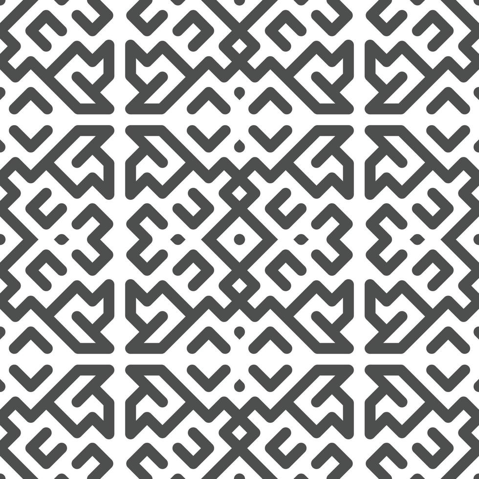Abstract seamless geometric shape lines pattern vector