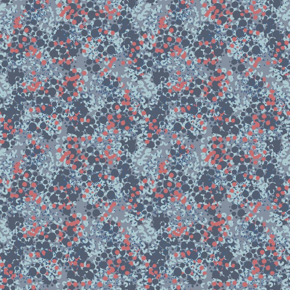 Fantasy messy freehand doodle geometric shapes seamless pattern.  Infinity ditsy scribble abstract card, layout. Creative background. Textile, fabric, wrapping paper. vector