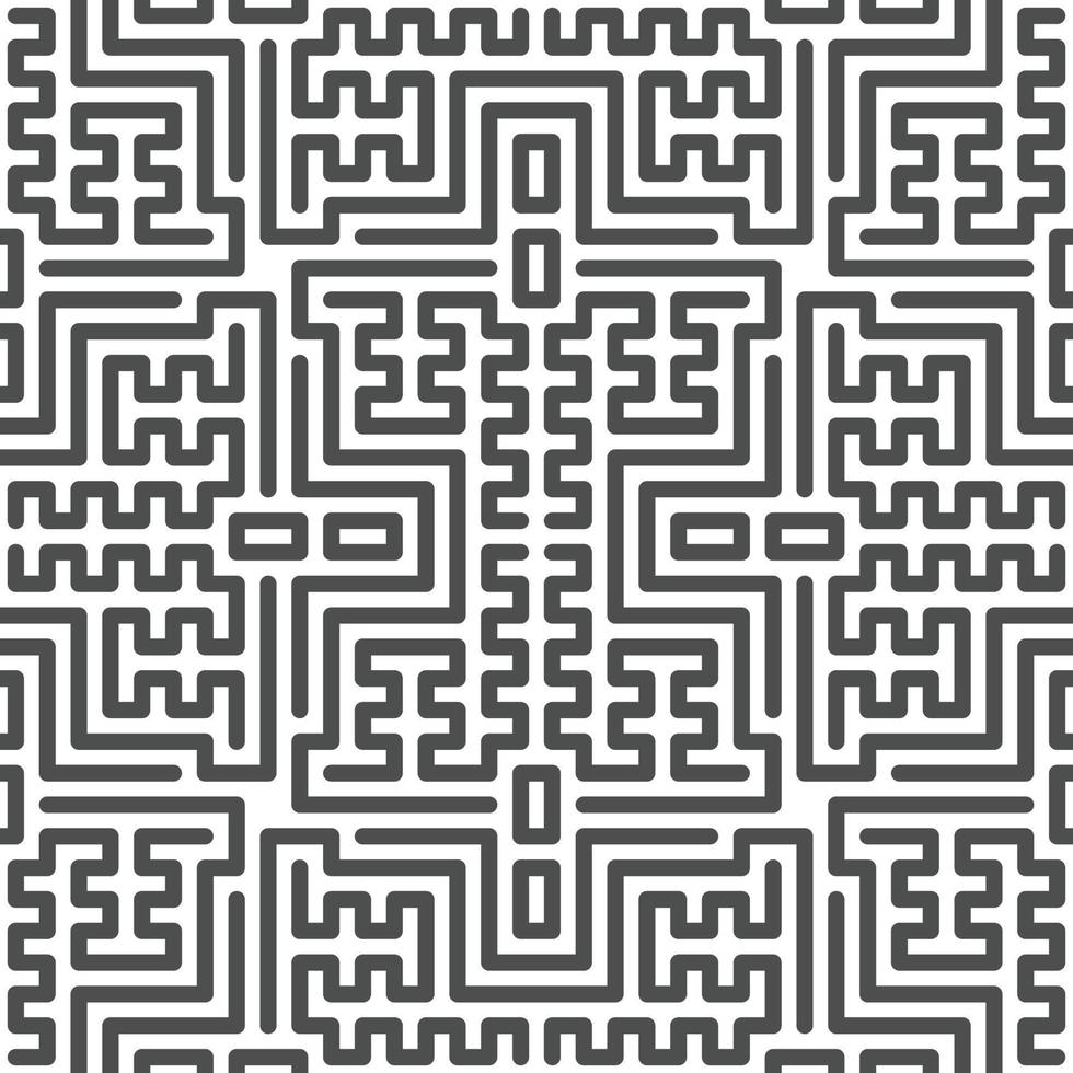 Abstract seamless geometric shape lines pattern vector