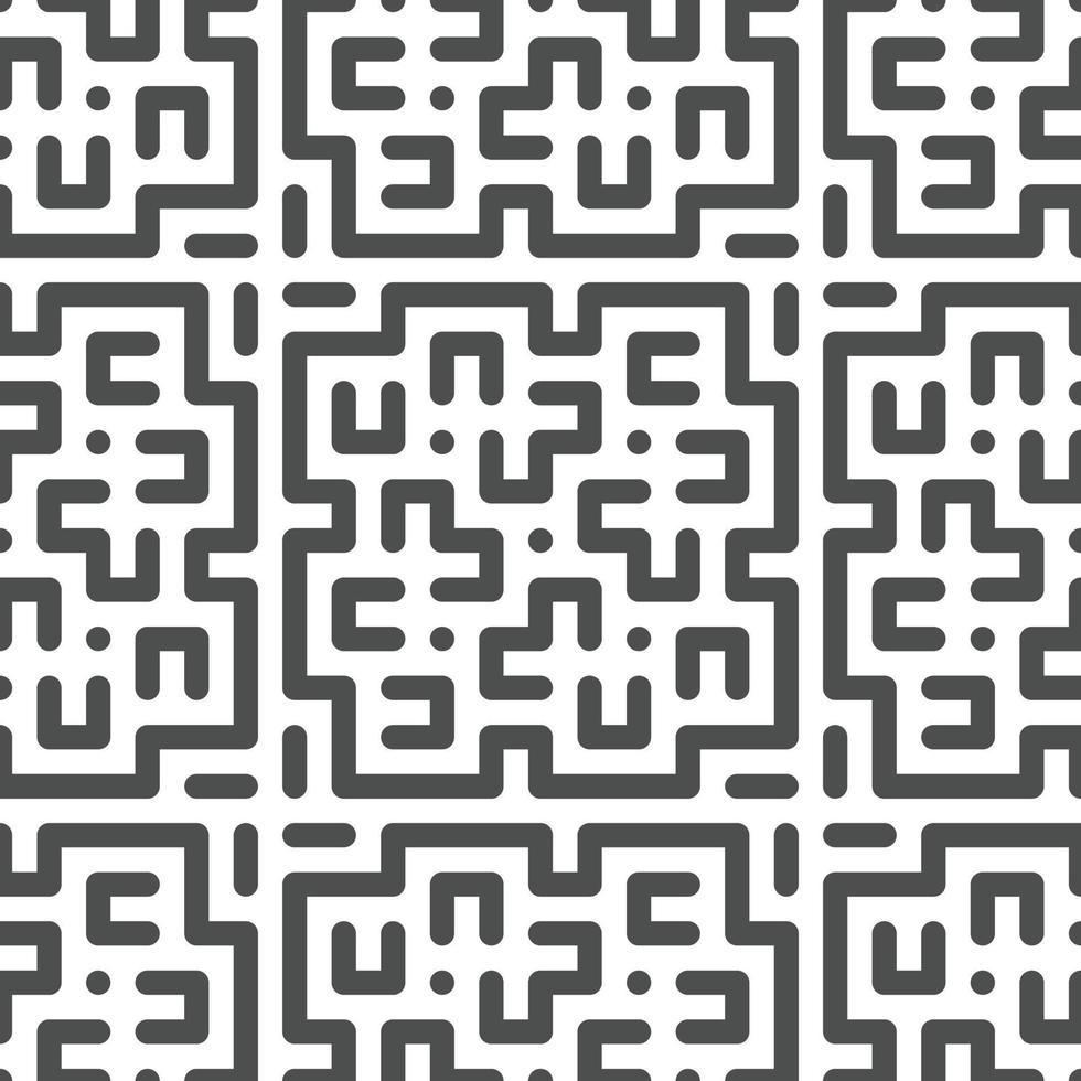 Abstract seamless geometric shape lines pattern vector