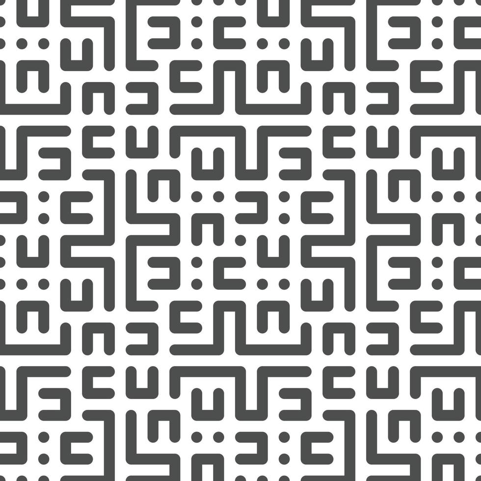 Abstract seamless geometric shape lines pattern vector