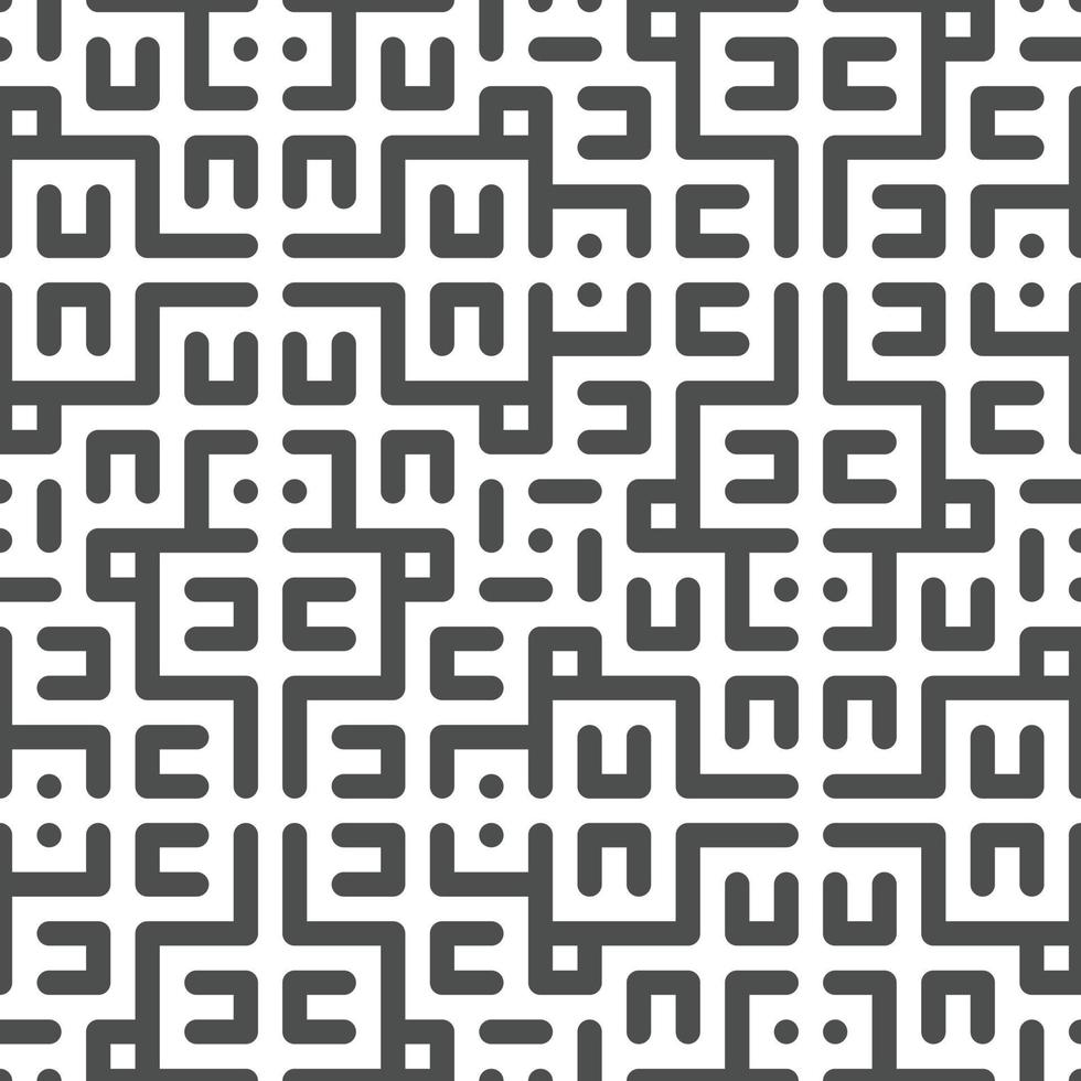 Abstract seamless geometric shape lines pattern vector