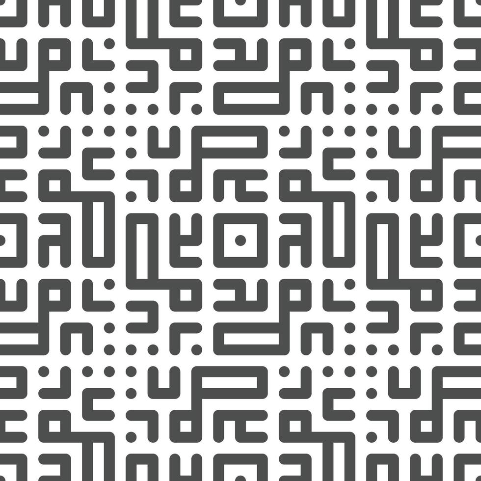 Abstract seamless geometric shape lines pattern vector