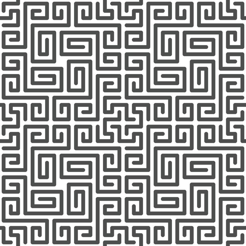 Abstract seamless geometric shape lines pattern vector