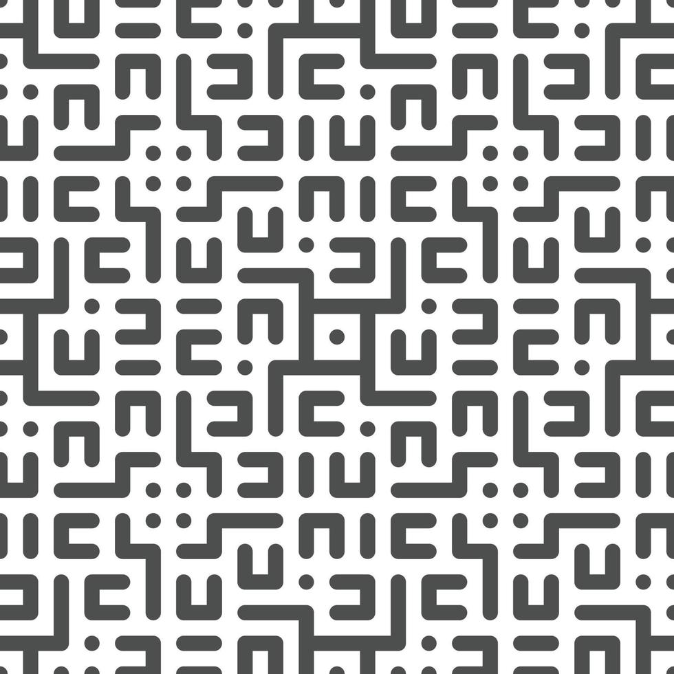 Abstract seamless geometric shape lines pattern vector