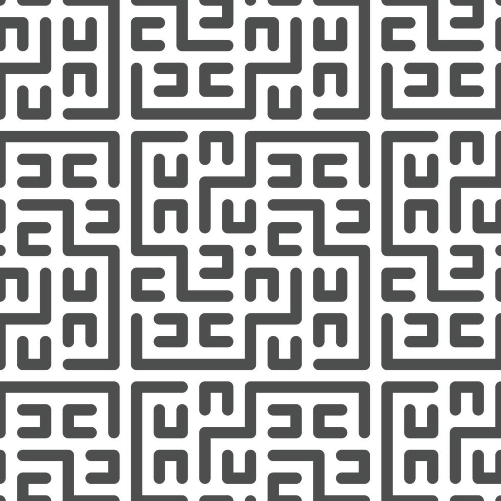 Abstract seamless geometric shape lines pattern vector