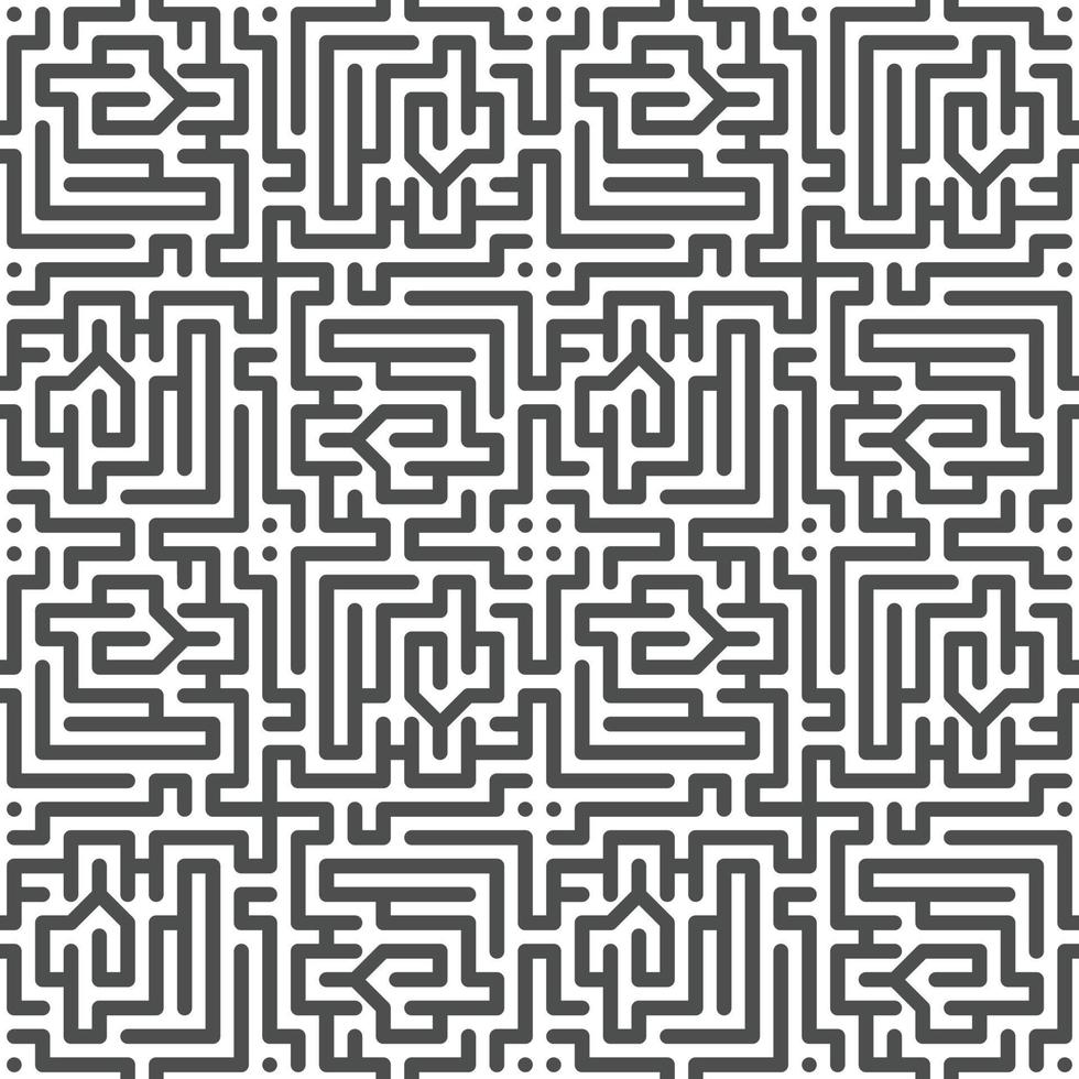 Abstract seamless geometric shape lines pattern vector