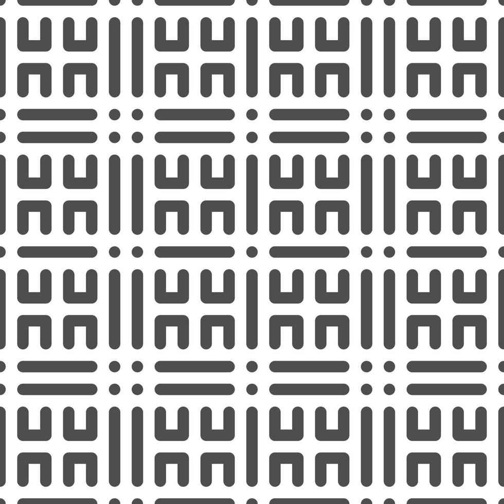 Abstract seamless geometric shape lines pattern vector