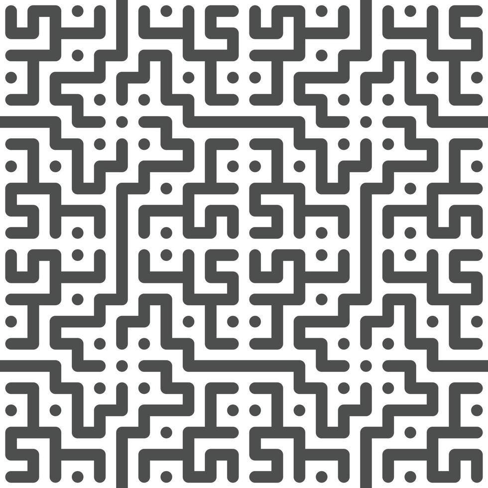 Abstract seamless geometric shape lines pattern vector