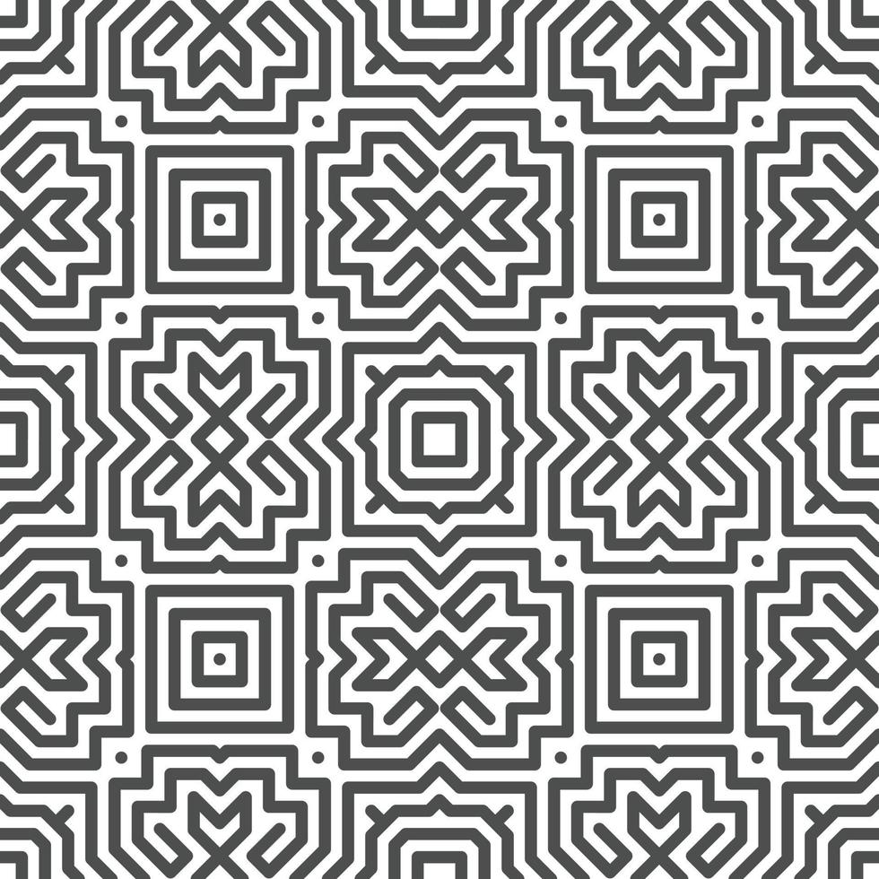 Abstract seamless geometric shape lines pattern vector