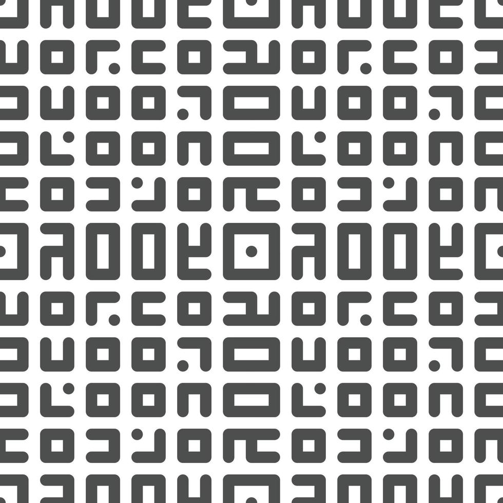 Abstract seamless geometric shape lines pattern vector