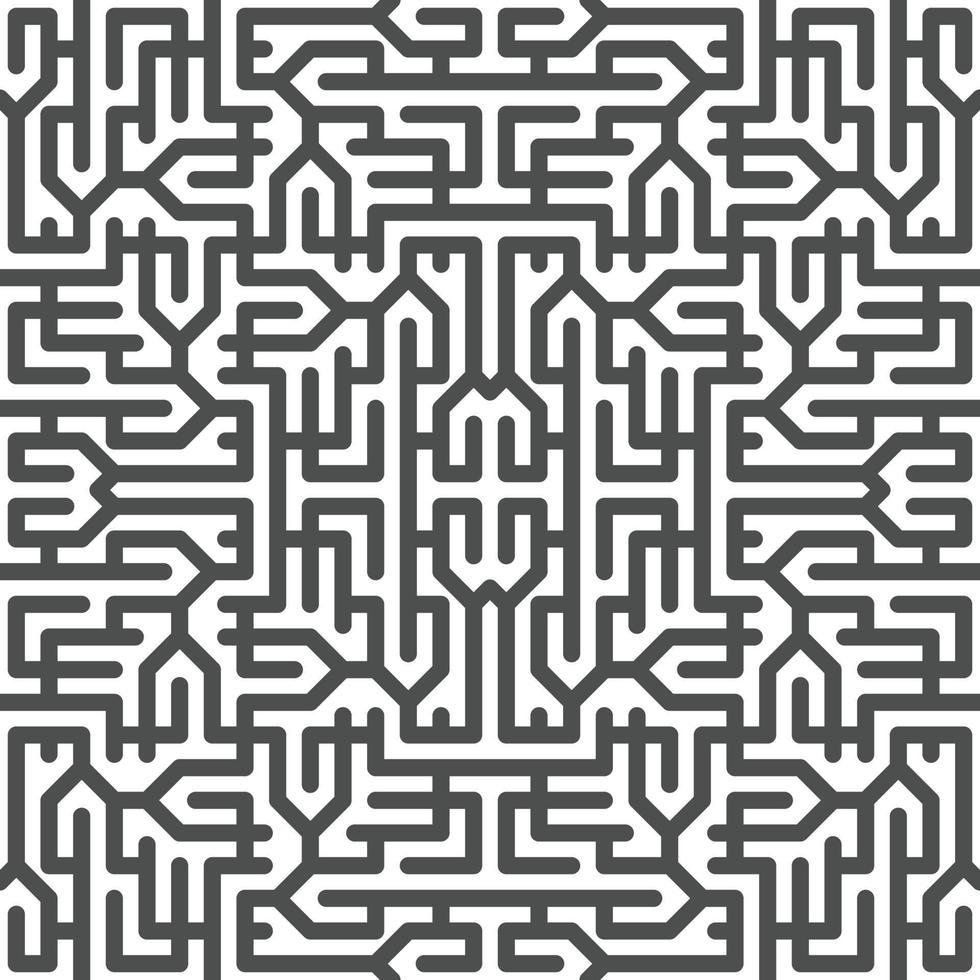 Abstract seamless geometric shape lines pattern vector