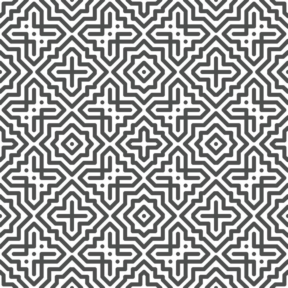 Abstract seamless geometric shape lines pattern vector