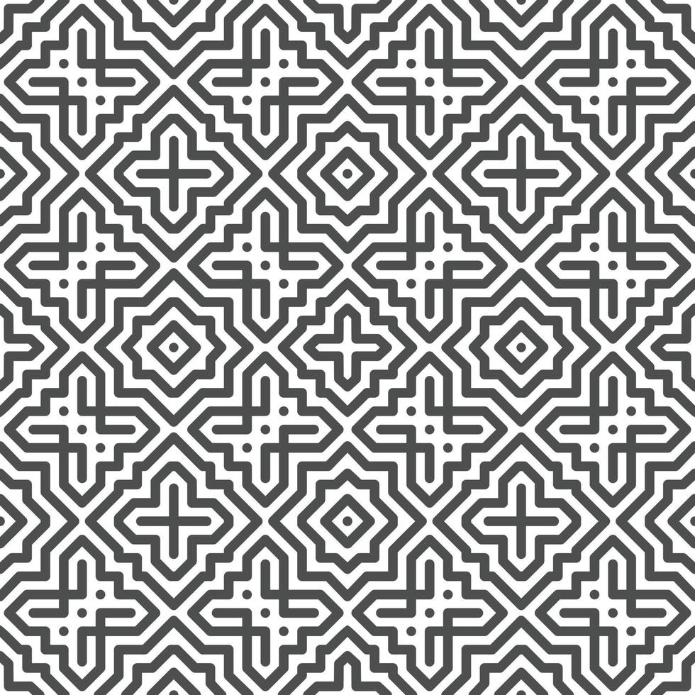 Abstract seamless geometric shape lines pattern vector