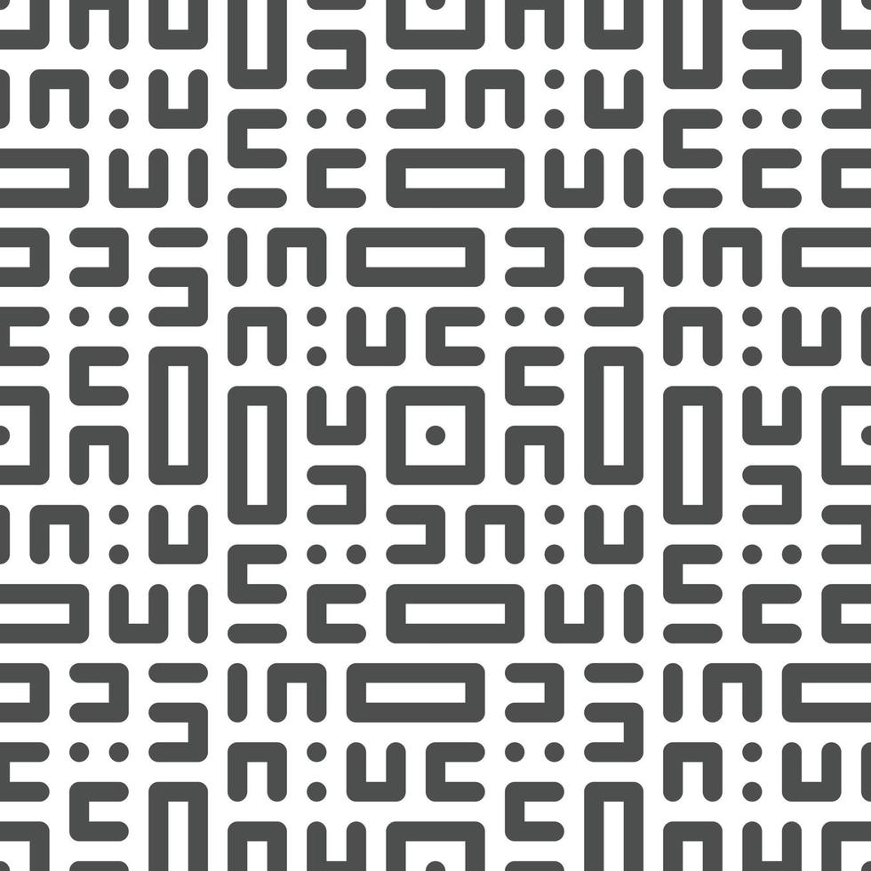 Abstract seamless geometric shape lines pattern vector