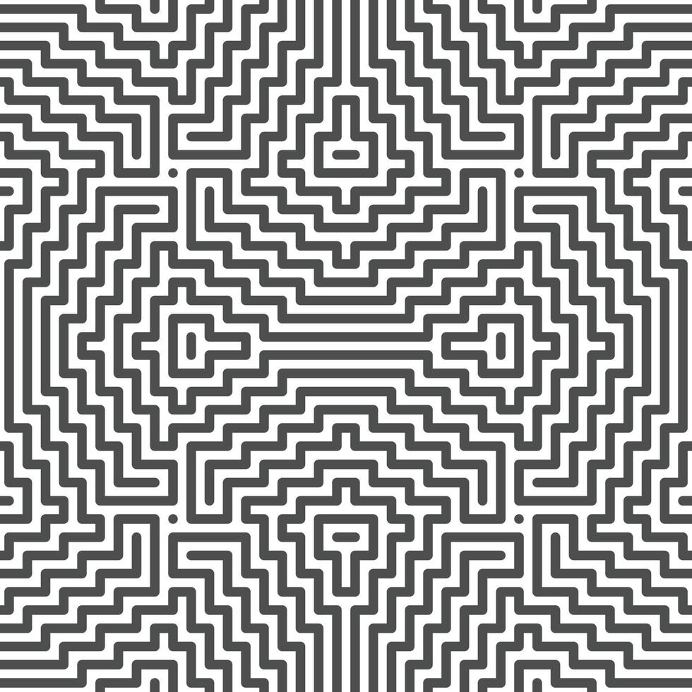 Abstract seamless geometric shape lines pattern vector