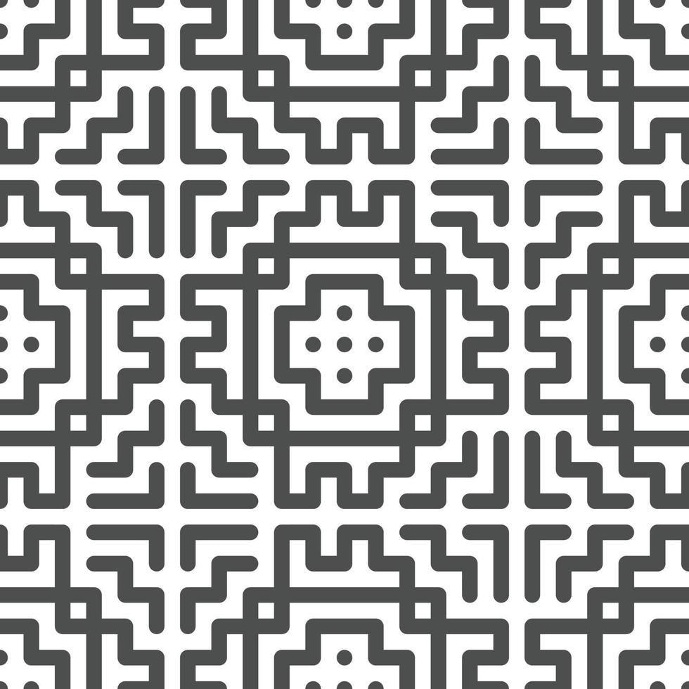 Abstract seamless geometric shape lines pattern vector