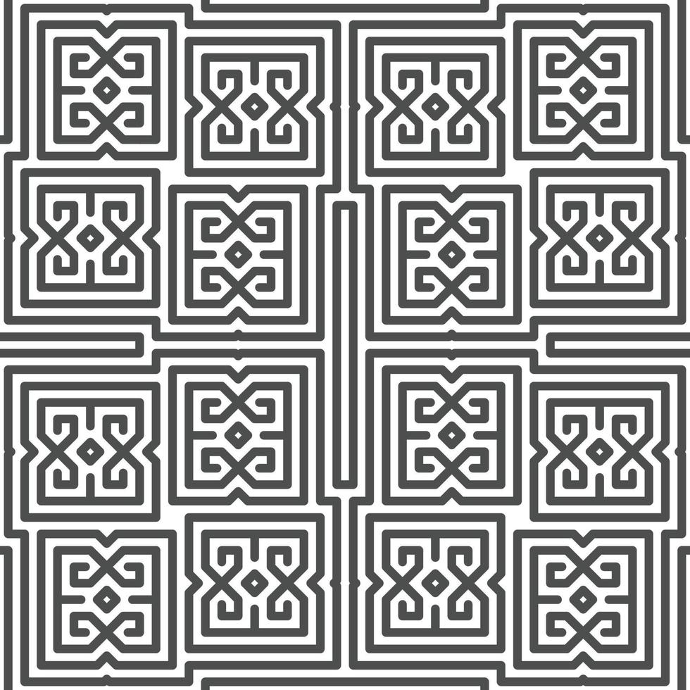 Abstract seamless geometric shape lines pattern vector