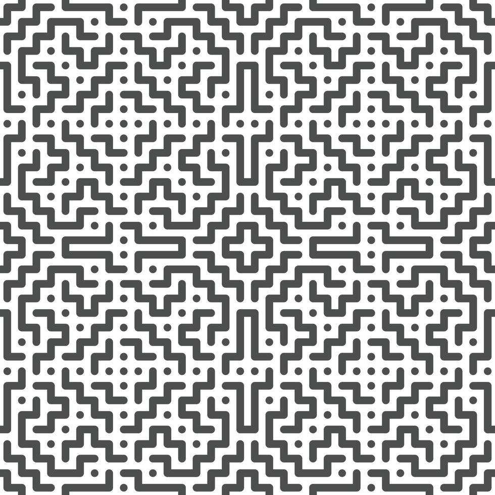 Abstract seamless geometric shape lines pattern vector