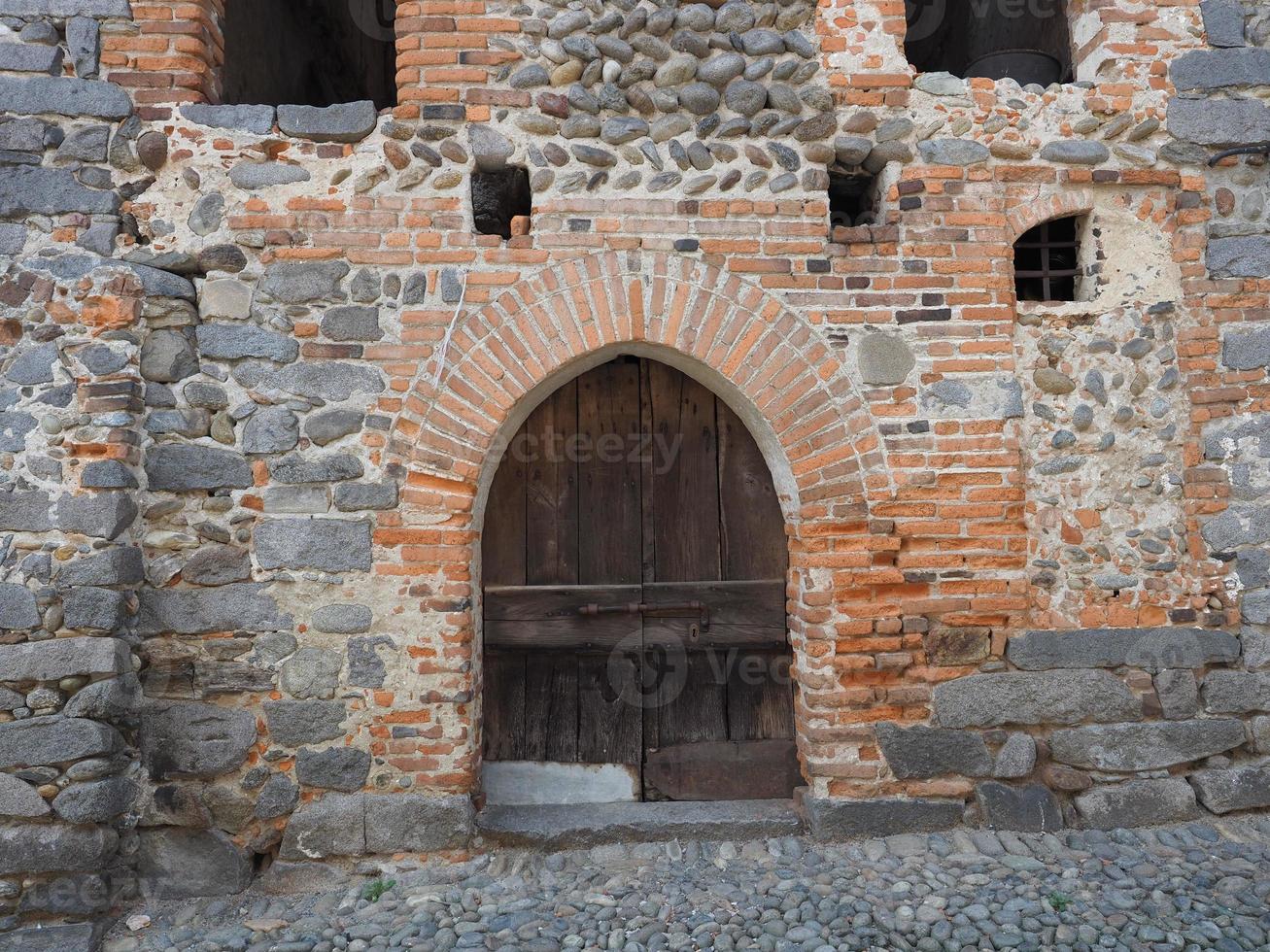 Ricetto medieval village in Candelo photo