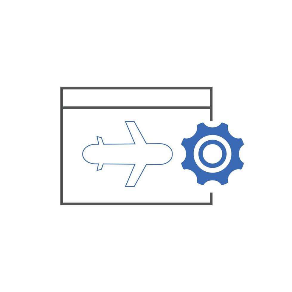 landing page optimization icons. Used for SEO or websites. vector